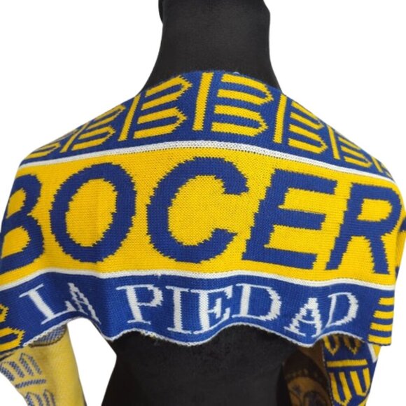 Club de Futbol La Piedad Soccer Club Scarf Yellow White Blue - Picture 5 of 8